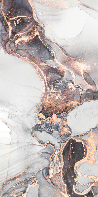 Rolgordijn verduisterend Grijs marmer