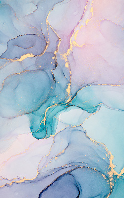 Rolgordijn voor het raam Blauwe marmer