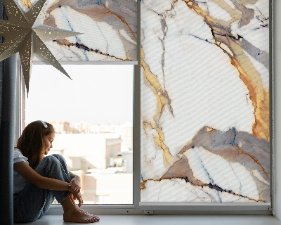 Rolgordijn verduisterend Marmer