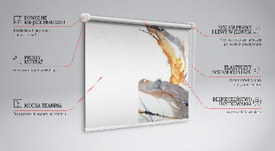 Rolgordijn verduisterend Marmer