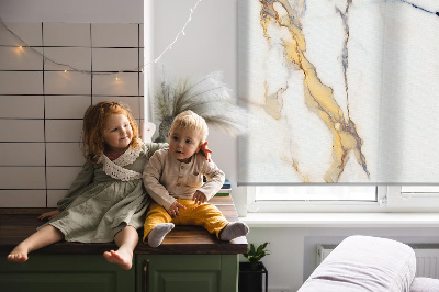 Rolgordijn verduisterend Marmer