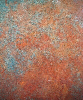 Rolgordijn voor het raam Oranje plaatwerk