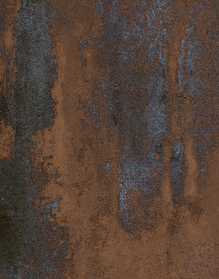 Rolgordijn verduisterend Roestig plaatwerk