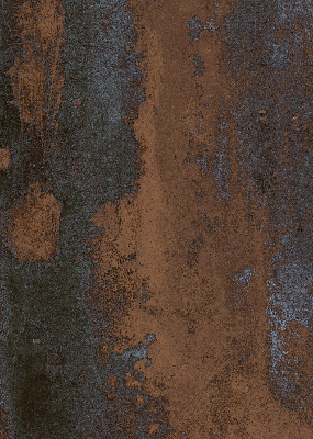 Rolgordijn verduisterend Roestig plaatwerk