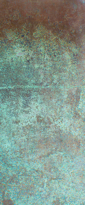 Rolgordijn voor het raam Groen plaatwerk