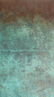 Rolgordijn voor het raam Groen plaatwerk