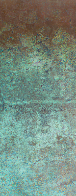 Rolgordijn voor het raam Groen plaatwerk