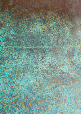 Rolgordijn voor het raam Groen plaatwerk