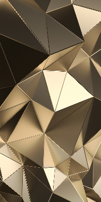 Rolgordijn verduisterend Gouden driehoeken