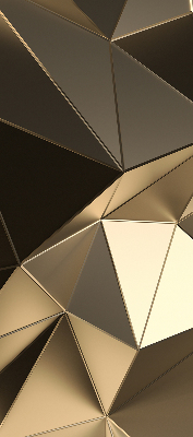 Rolgordijn verduisterend Gouden driehoeken