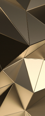 Rolgordijn verduisterend Gouden driehoeken