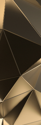 Rolgordijn verduisterend Gouden driehoeken