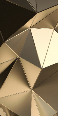 Rolgordijn verduisterend Gouden driehoeken