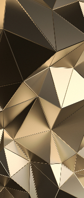 Rolgordijn verduisterend Gouden driehoeken