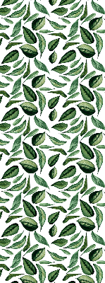 Rolgordijn voor het raam Bladeren vallen van bomen