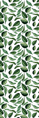 Rolgordijn voor het raam Bladeren vallen van bomen