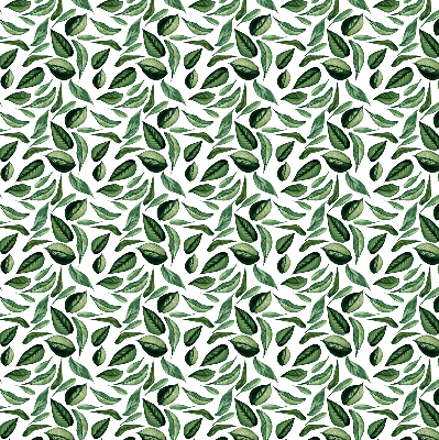 Rolgordijn voor het raam Bladeren vallen van bomen