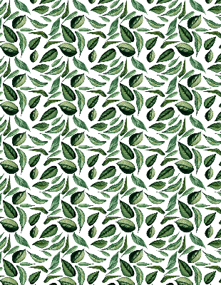 Rolgordijn voor het raam Bladeren vallen van bomen