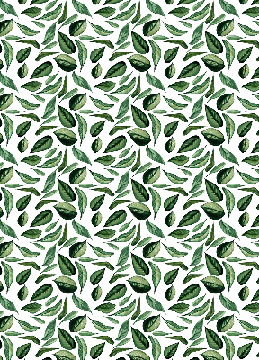 Rolgordijn voor het raam Bladeren vallen van bomen