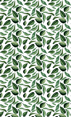 Rolgordijn voor het raam Bladeren vallen van bomen