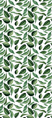 Rolgordijn voor het raam Bladeren vallen van bomen