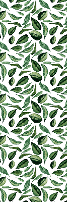 Rolgordijn voor het raam Bladeren vallen van bomen