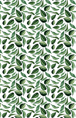 Rolgordijn voor het raam Bladeren vallen van bomen