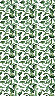 Rolgordijn voor het raam Bladeren vallen van bomen