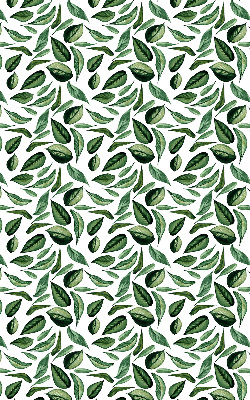 Rolgordijn voor het raam Bladeren vallen van bomen