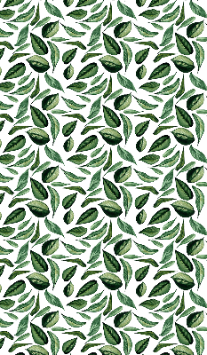 Rolgordijn voor het raam Bladeren vallen van bomen