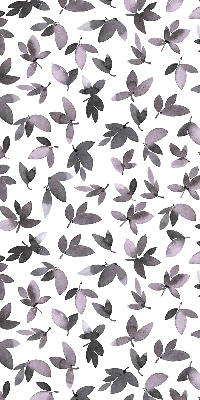 Rolgordijn verduisterend Donkerroze bladeren