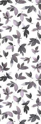 Rolgordijn verduisterend Donkerroze bladeren