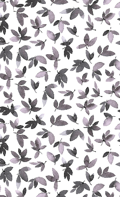 Rolgordijn verduisterend Donkerroze bladeren