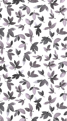 Rolgordijn verduisterend Donkerroze bladeren