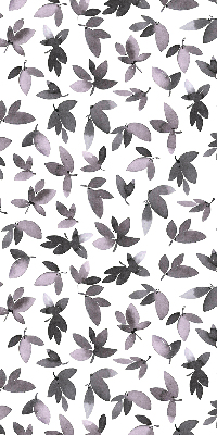 Rolgordijn verduisterend Donkerroze bladeren