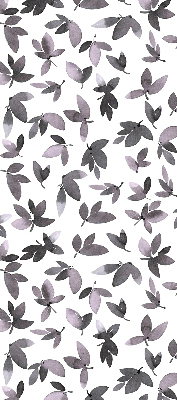 Rolgordijn verduisterend Donkerroze bladeren