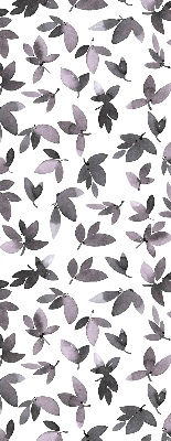 Rolgordijn verduisterend Donkerroze bladeren