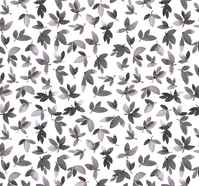 Rolgordijn verduisterend Donkerroze bladeren