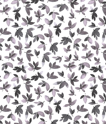 Rolgordijn verduisterend Donkerroze bladeren