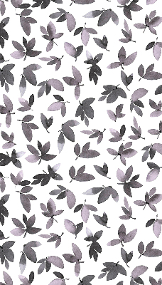 Rolgordijn verduisterend Donkerroze bladeren