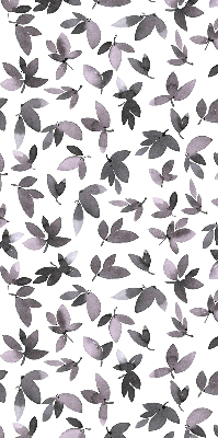 Rolgordijn verduisterend Donkerroze bladeren