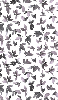 Rolgordijn verduisterend Donkerroze bladeren