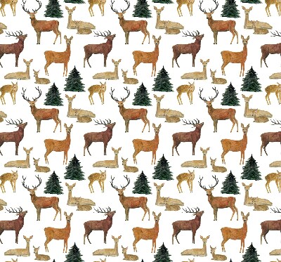 Rolgordijn voor het raam Herten en reeën