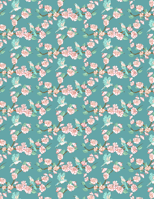 Rolgordijn verduisterend Vogels tussen de takken