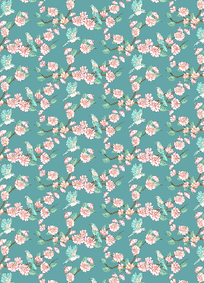 Rolgordijn verduisterend Vogels tussen de takken