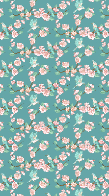 Rolgordijn verduisterend Vogels tussen de takken