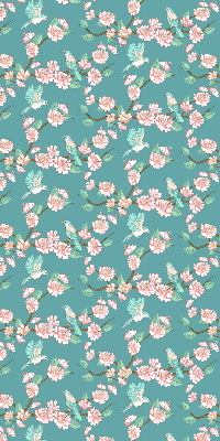 Rolgordijn verduisterend Vogels tussen de takken