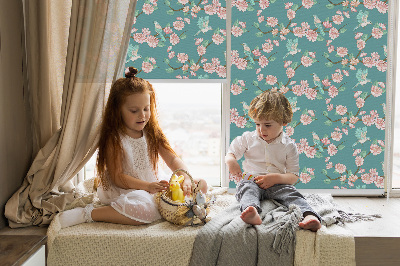 Rolgordijn verduisterend Vogels tussen de takken