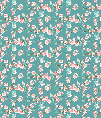 Rolgordijn verduisterend Vogels tussen de takken