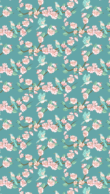 Rolgordijn verduisterend Vogels tussen de takken